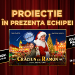 Pavel Bartoș, Eva Măruță și Alex Bogdan vin la Cinema City din Iulius Mall Iași, în acest weekend, la premierele „Crăciun cu Ramon” și „Tati Full Time”