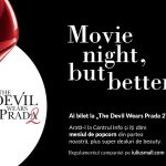 Ia-ți bilet la filmul „Diavolul se îmbracă de la Prada 2″ și bucură-te de meniu popcorn gratuit și de oferte de beauty la Iulius Mall Iași