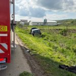 Un motociclist în vârstă de 84 de ani a fost rănit în urma unui accident rutier