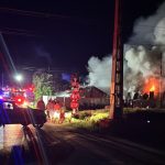 O locuință din comuna Ciurea a fost cuprinsă de flăcări noaptea trecută