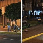 Crimă înfiorătoare: un tânăr și-a ucis tatăl polițist in plină stradă