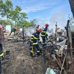 Incendiu la o anexă gospodărească din comuna Movileni