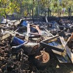 Două persoane au suferit arsuri in urma unui incendiu izbucnit din cauza unei țigări